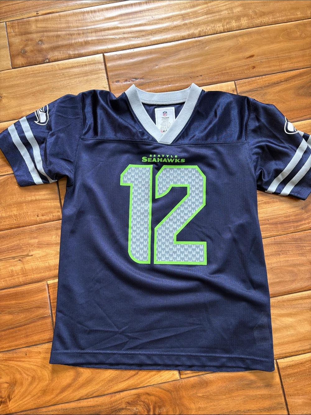 NFL Youth L Seahawks Football Jersey